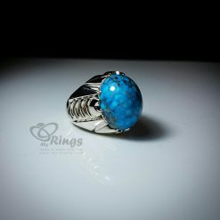 Original Neyshabury Feroza With Handmade Silver Ring MR0017