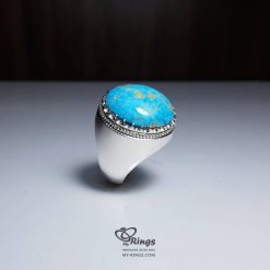 Feroza With Handmade Silver Ring