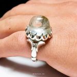 First Class Dur Al Najaf With Handmade Silver Ring MR0125