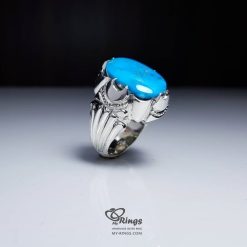 Turquoise And Handmade Silver 925 Ring