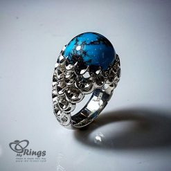 Shajar Turquoise And Handmade Silver 925 Ring