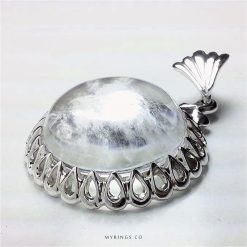 Handmade Silver Necklace With Dur Al Najaf