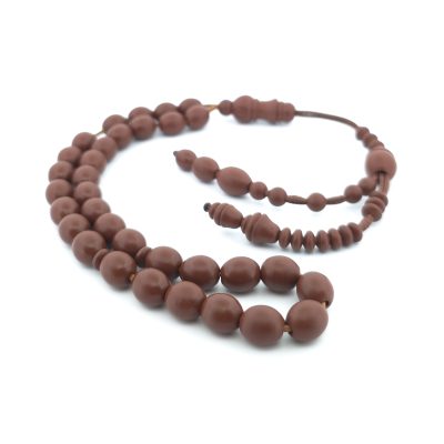 Exquisite Handcrafted Tasbih Crafted from Sacred Karbala Turbah – Durable 33-Bead with a Unique 5000-Count System R0487