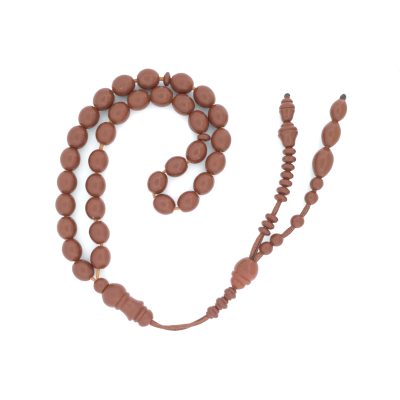 Exquisite Handcrafted Tasbih Crafted from Sacred Karbala Turbah – Durable 33-Bead with a Unique 5000-Count System R0487