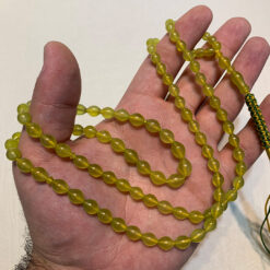 Imperial Yellow Shah Maqsoud 101 Bead Tasbih