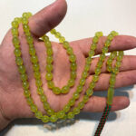 Radiant Golden Shah Maqsoud 101 Bead Tasbih – A Symbol of Light and Serenity R0523