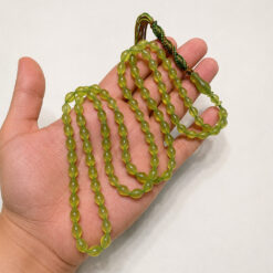 Premium Green Shah Maqsood Gemstone Tasbih