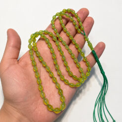 Serene Light Green Shah Maqsood 101 Bead Tasbih
