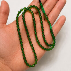 Bright Emerald Shah Maqsood 101 Bead Tasbih