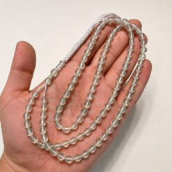 Royal White Shah Maqsood 101 Bead Tasbih