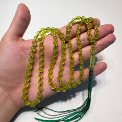 Imperial Golden Yellow Shah Maqsood 101 Bead Tasbih